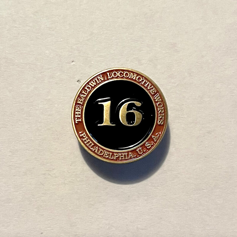 EBT Locomotive #16 Lapel Pin