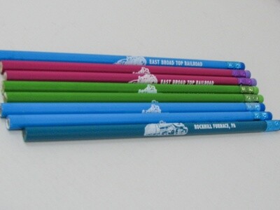 Solid Color Train Pencil