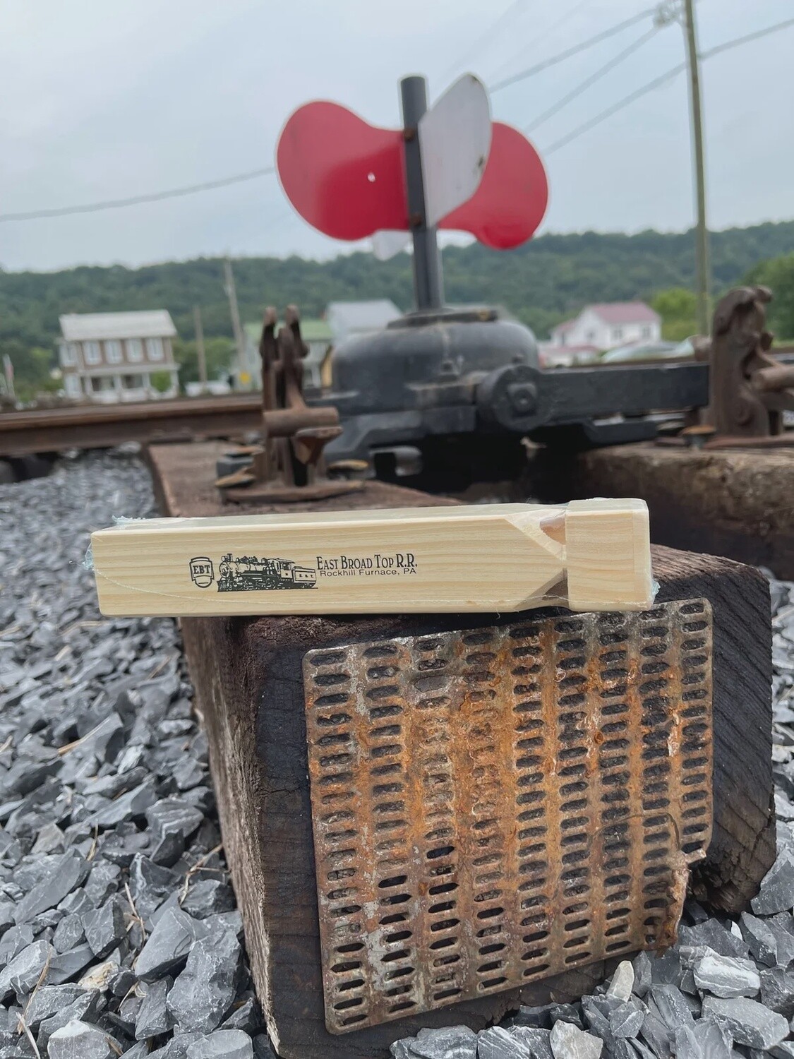Wooden Train Whistle