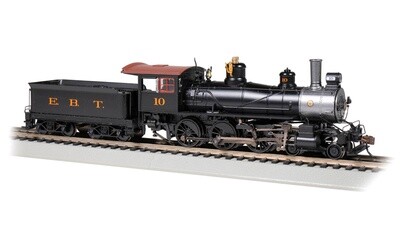 HO - East Broad Top #10 Baldwin 4-6-0 Steam Locomotive