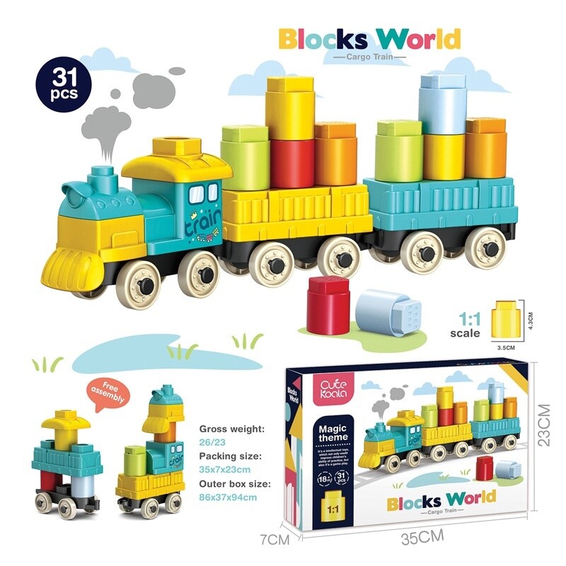 Blocks World Cargo Train