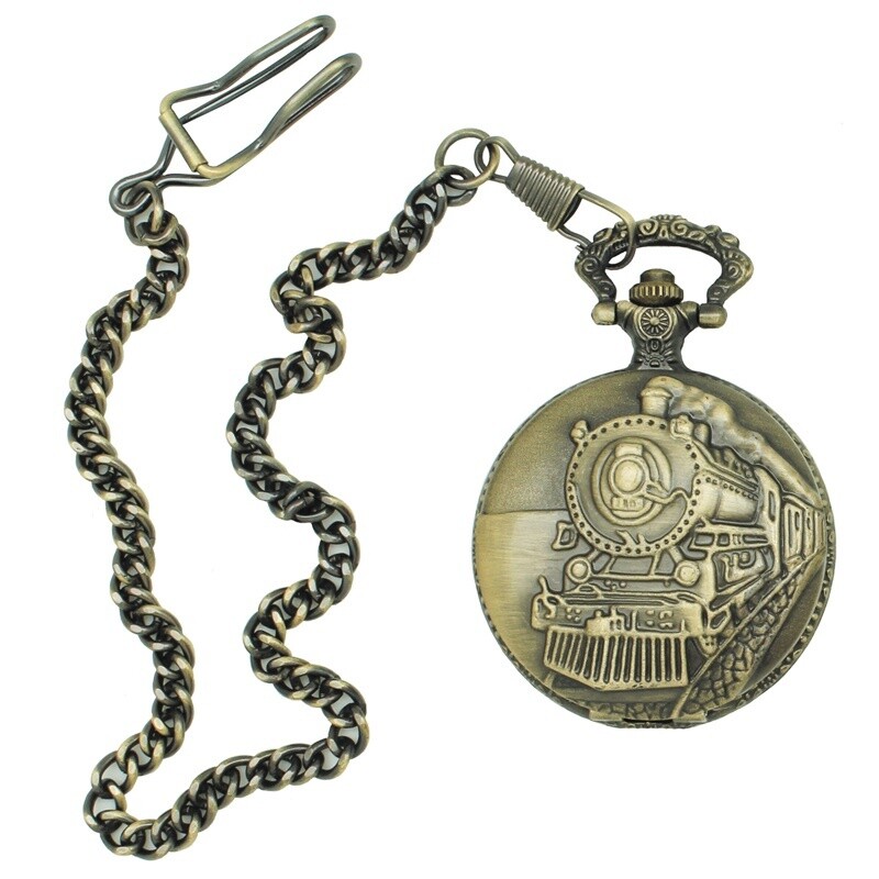 Railroad Conductor Pocket Watch
