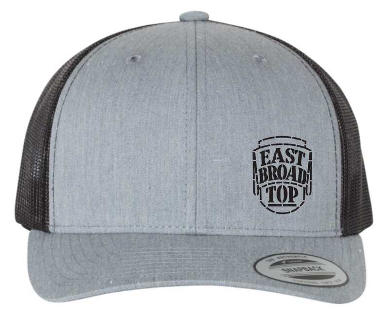 Gray &amp; Black YP Classics Trucker Hat with EBT Logo