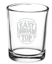 2.5 oz Engraved EBT Shot Glass
