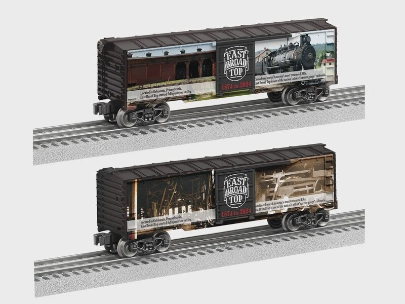 Lionel - O Scale East Broad Top 150th Anniversary Boxcar