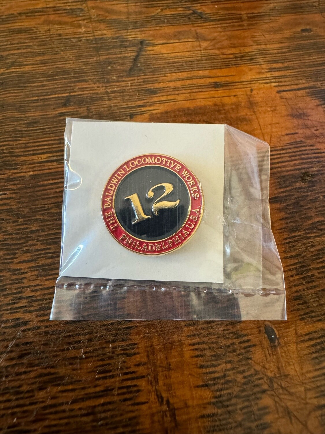 EBT Locomotive #12 Lapel Pin