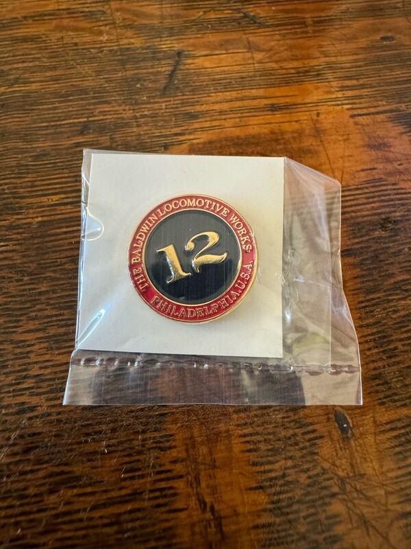 EBT Locomotive #12 Lapel Pin