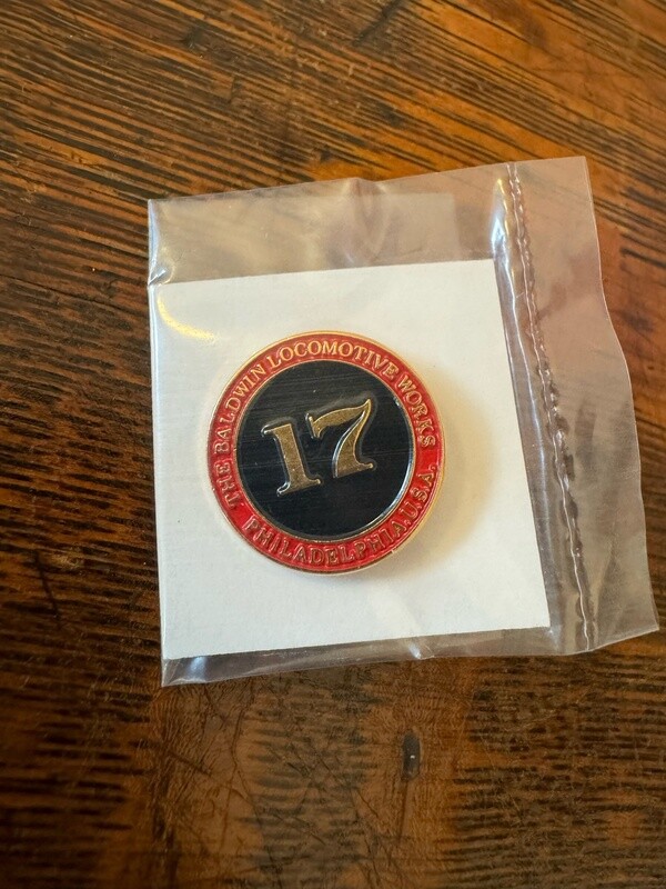 EBT Locomotive #17 Lapel Pin