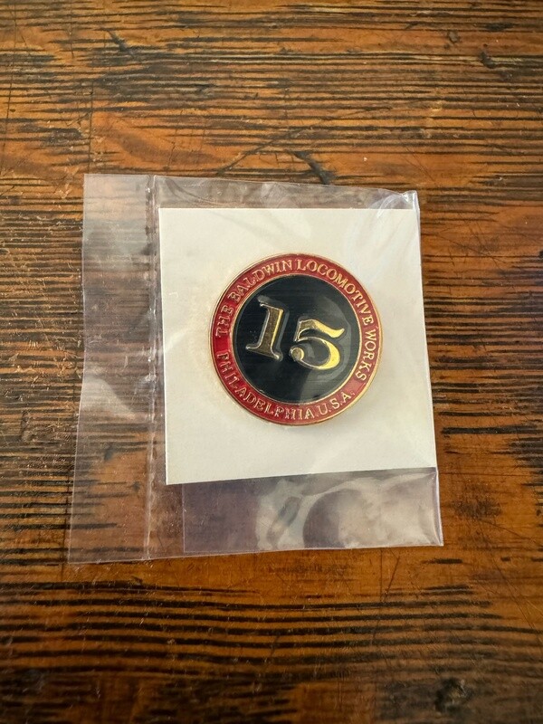 EBT Locomotive #15 Lapel Pin