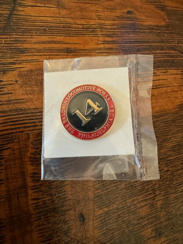 EBT Locomotive #14 Lapel Pin