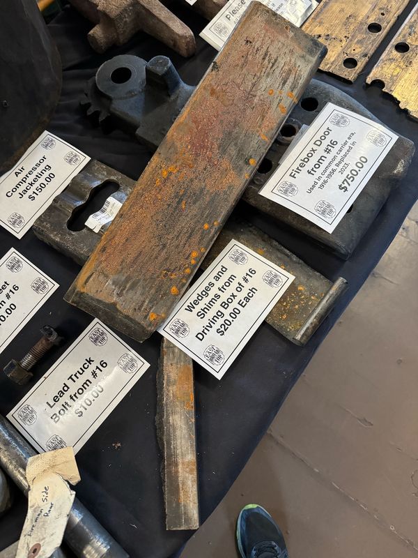 Shims and Wedges from Driving Box of #16