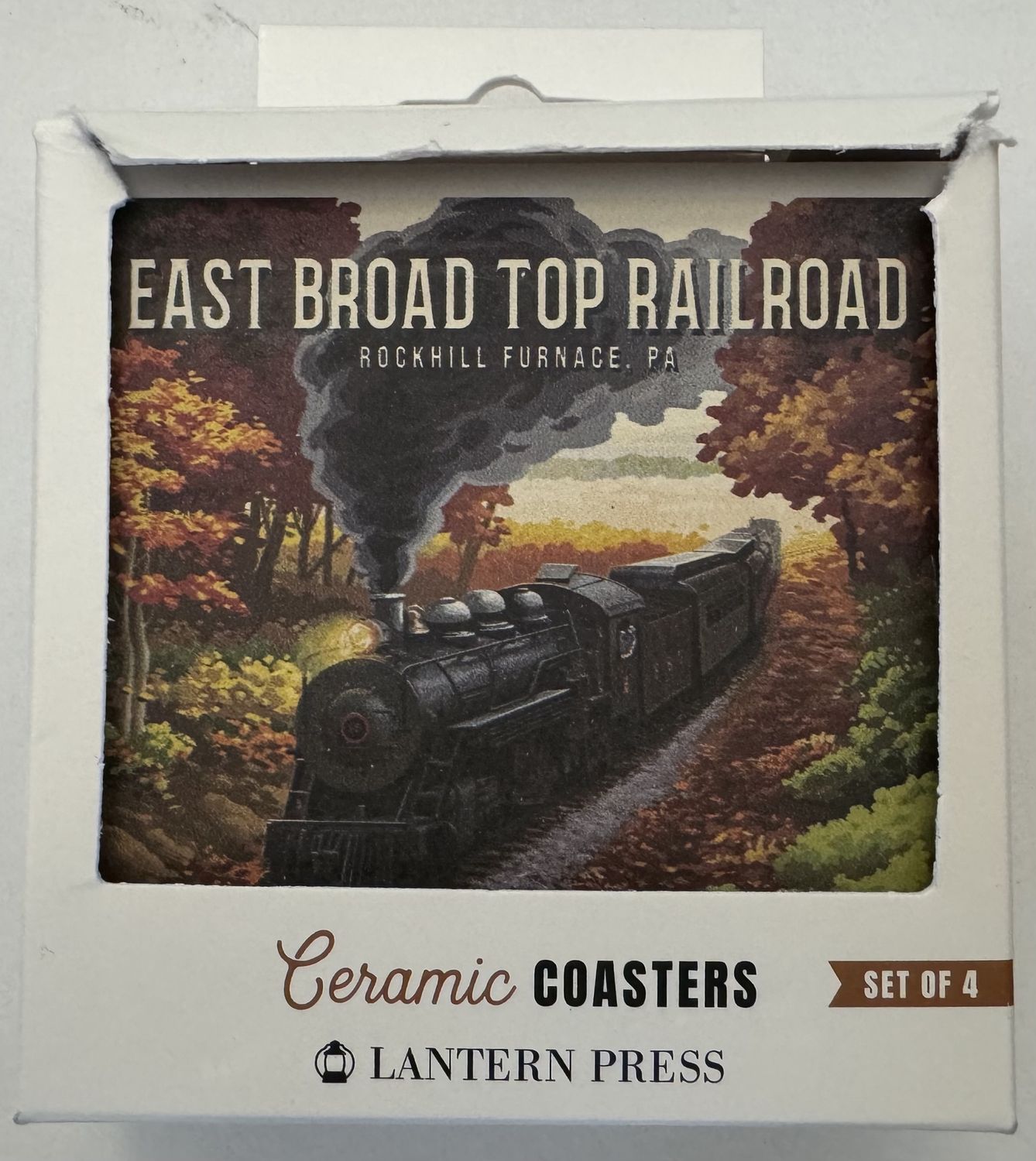 Steam In The Fall - Coaster (Set of 4)