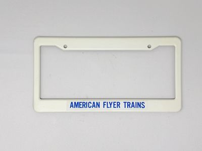 American Flyer Trains License Plate Frame