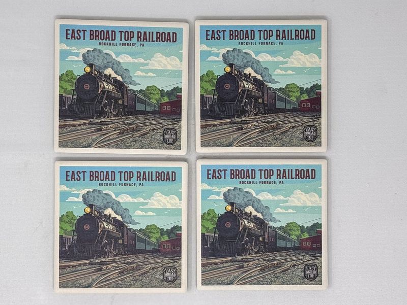Rolling Through The Yard - Coaster (Set of 4)