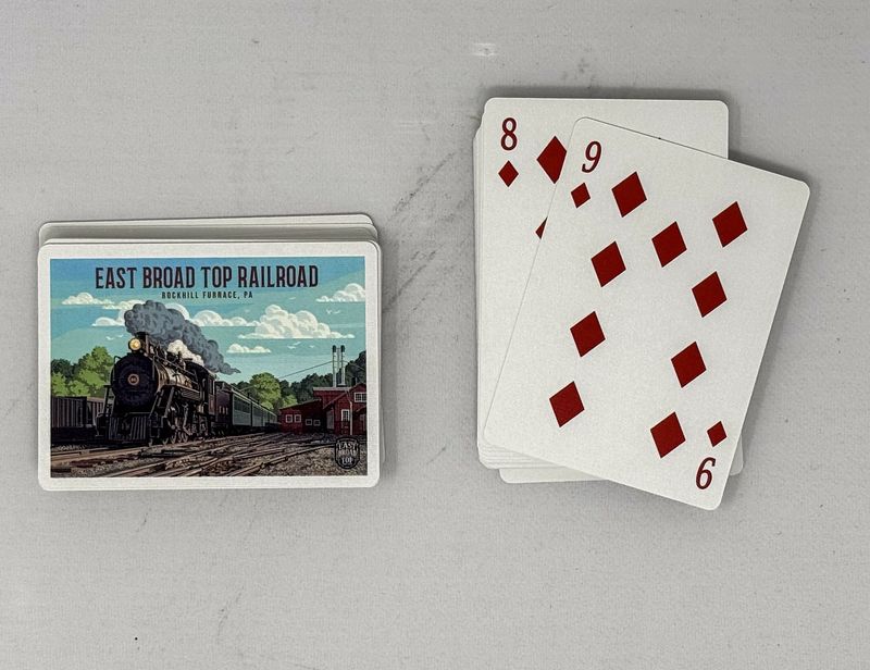 Rolling Through The Yard - Playing Cards