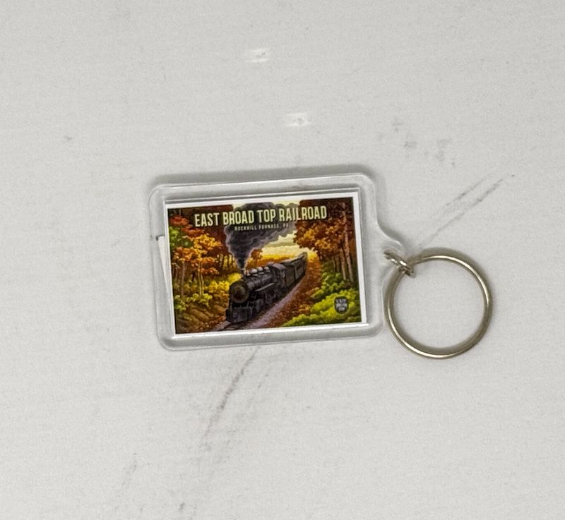 Steam In The Fall - Acrylic Keychain