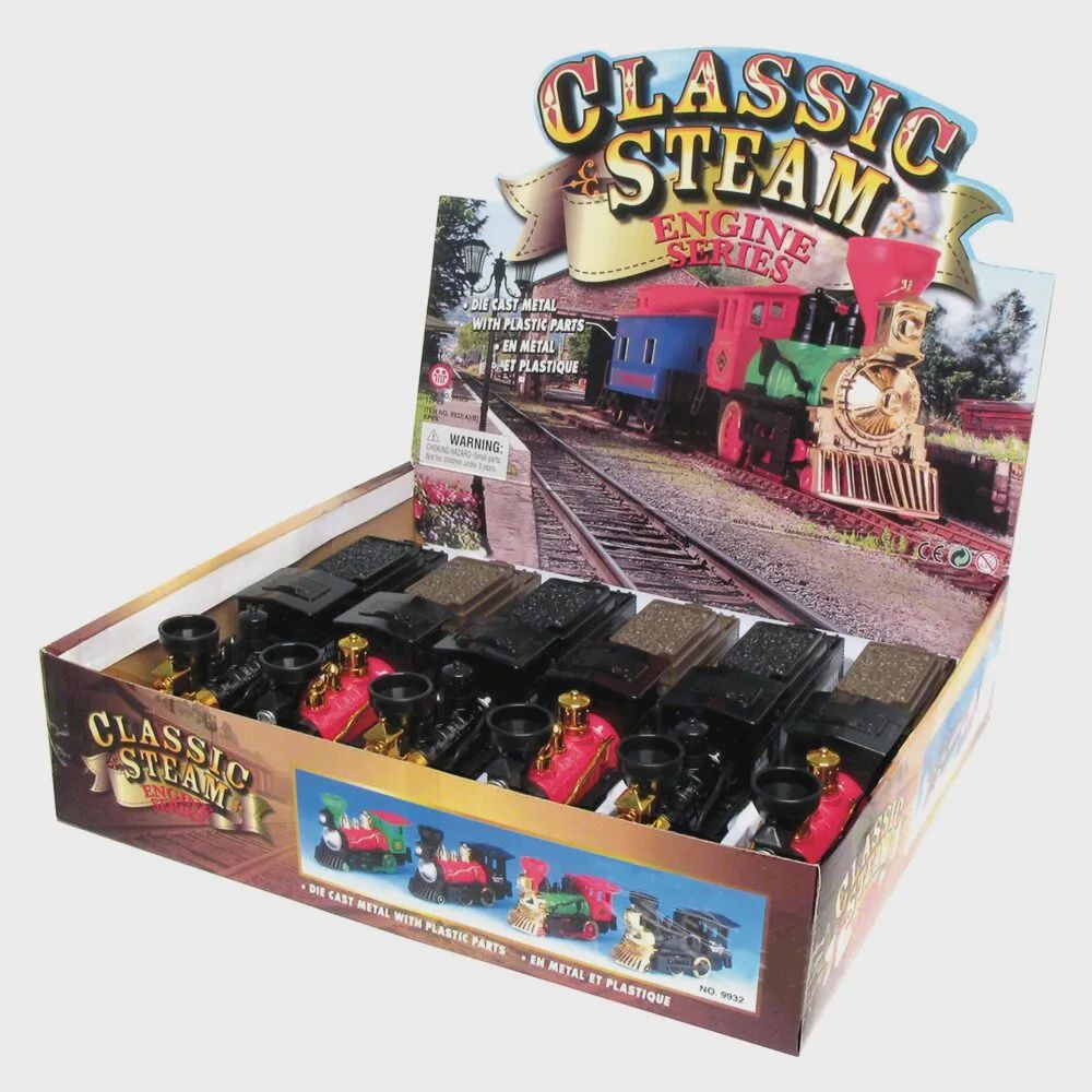 Classic Steam Engine Pullback