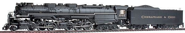 Rivarossi 2-6-6-6 Allegheny - Standard DC -- Chesapeake &amp; Ohio #1644