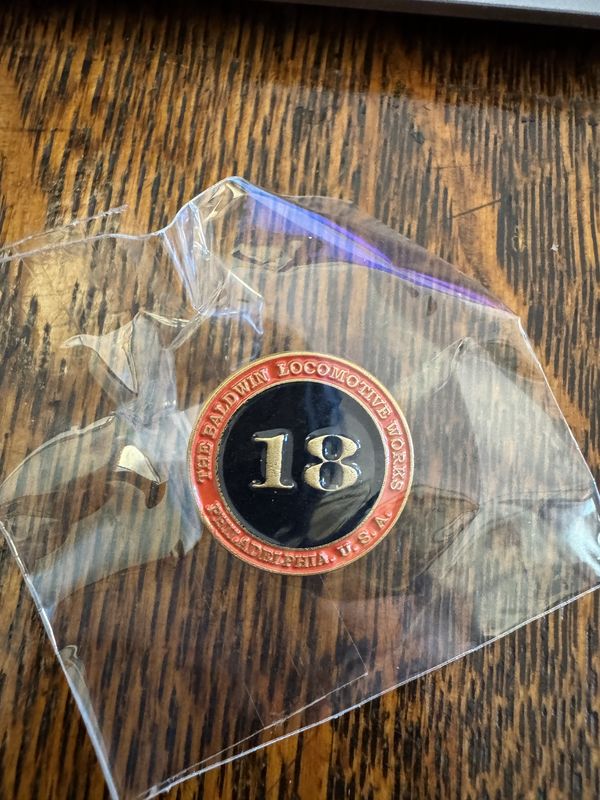 EBT Locomotive #18 Lapel Pin