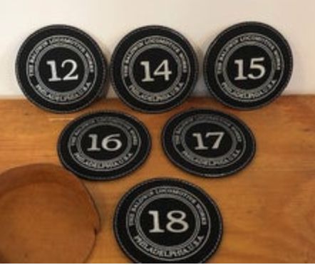 Leather Coaster Set
