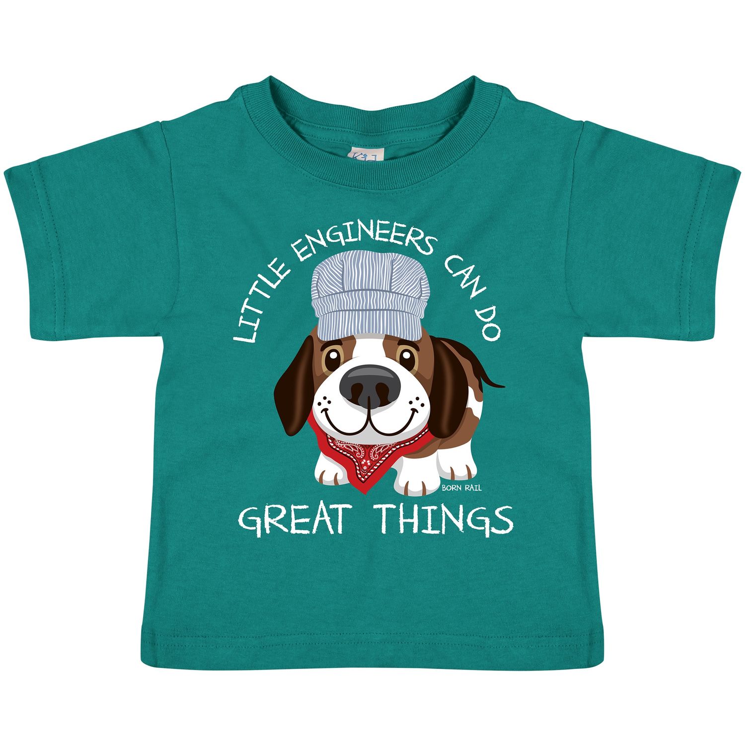 Little Engineer Dog Toddler T-Shirt, Size: 2T