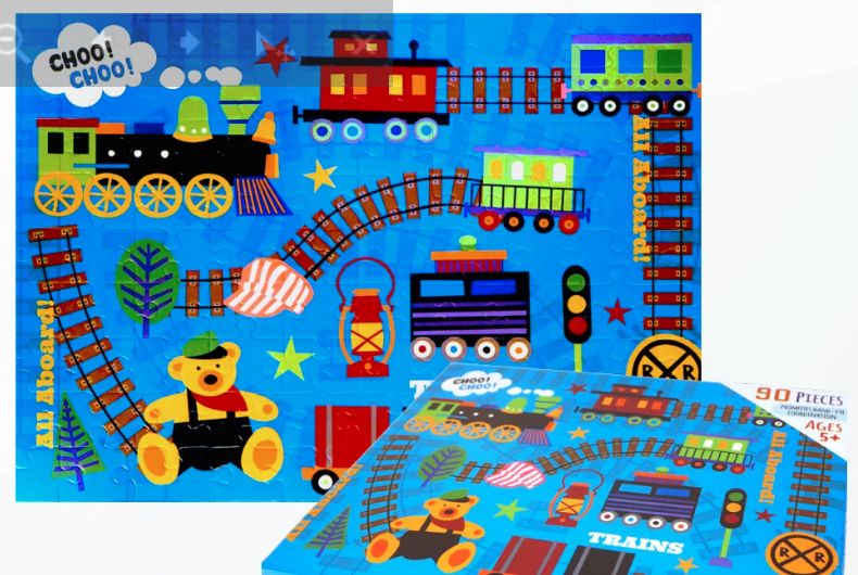 90 Piece Kids Jigsaw Puzzle