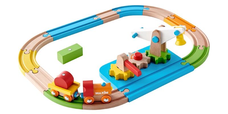 Crane and Gears Junior Railway Set