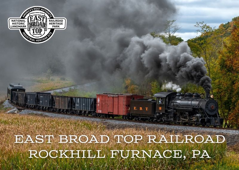 EBT 16 Freight Train Magnet