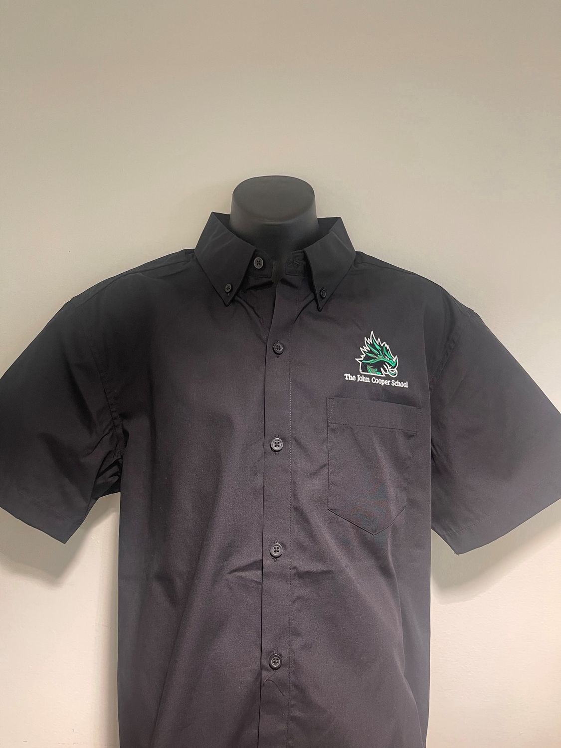Men&#39;s Short sleeve poplin shirt