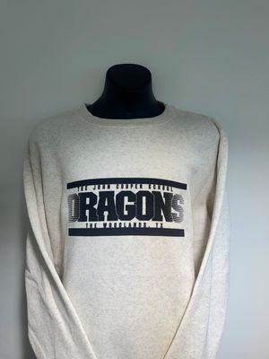 Dragons Fade Design Crewneck Sweatshirt- YOUTH