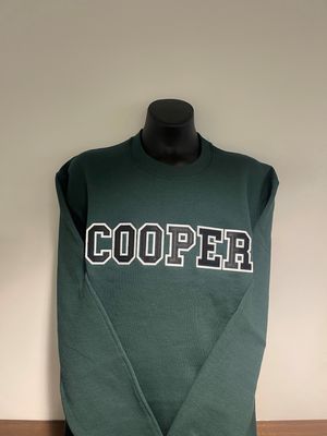 College Applique Crewneck Sweatshirt - ADULT