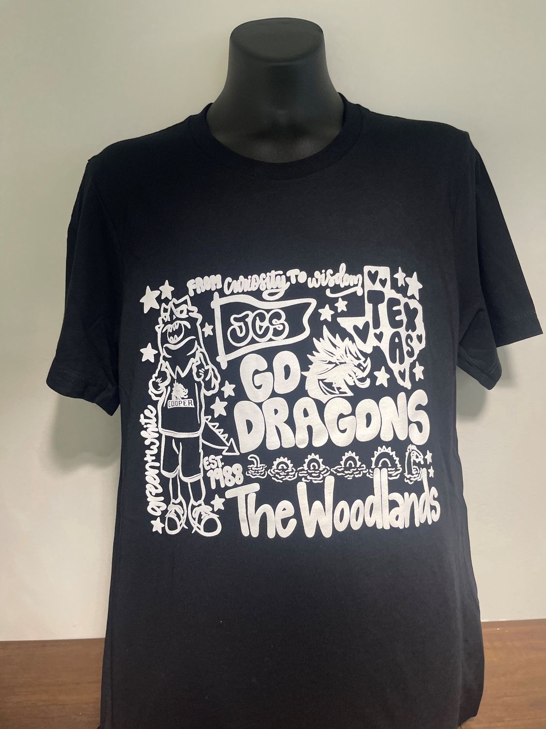 GO DRAGONS COLLAGE TEE- YOUTH