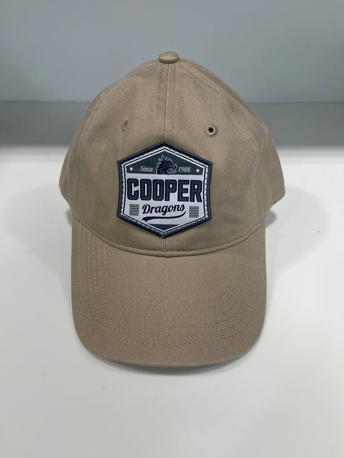 Khaki Cooper Patch Hat