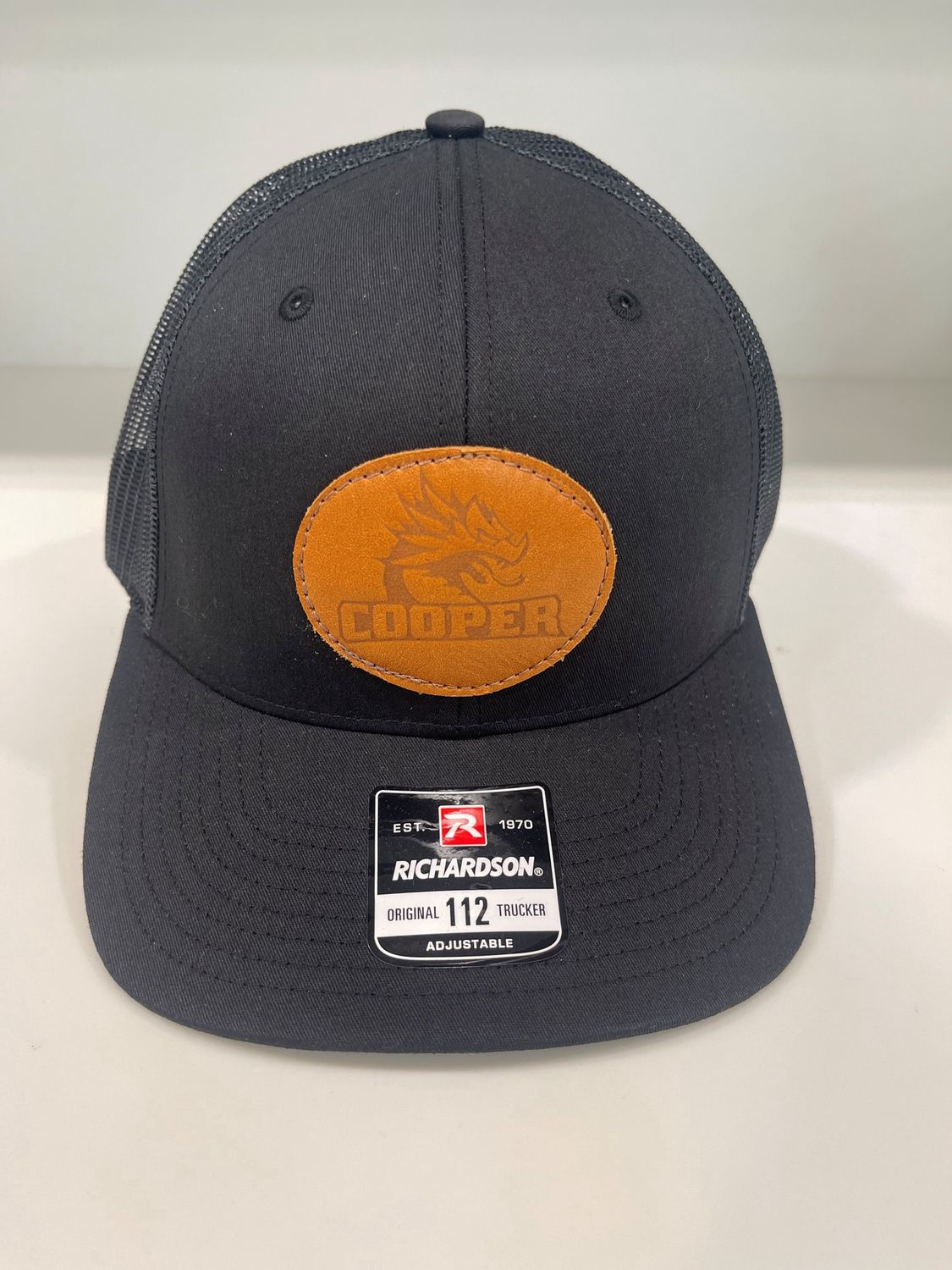 Cooper Leather Patch Hat