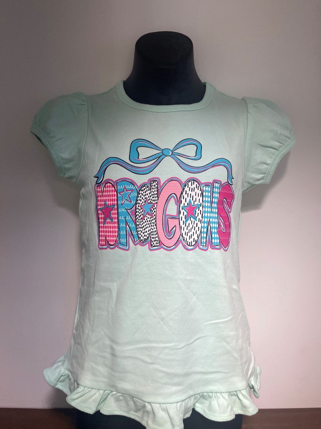 Girls Ruffle Boutique Tee