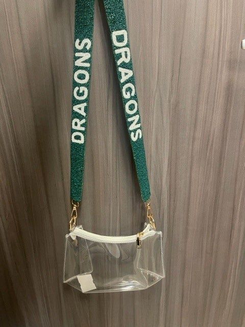 COOPER DRAGON CLEAR PURSE
