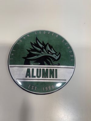 Cooper Dragon Green Alumni Button/Pin