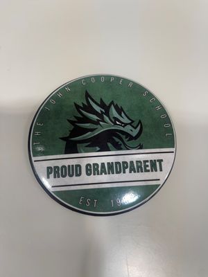 Cooper Dragon Proud Grandparent Button/ Pin