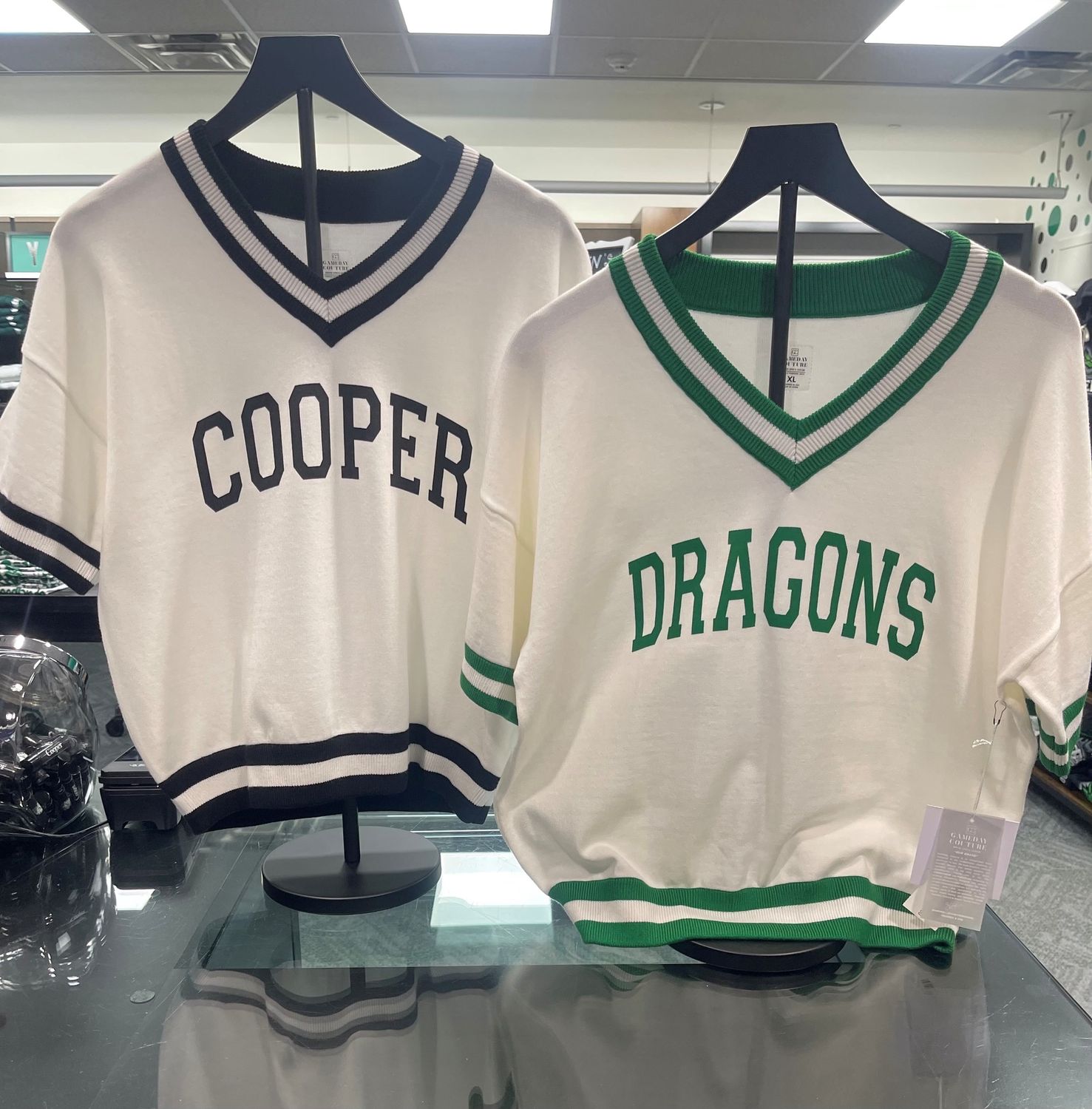 V-Neck Varsity Sweater