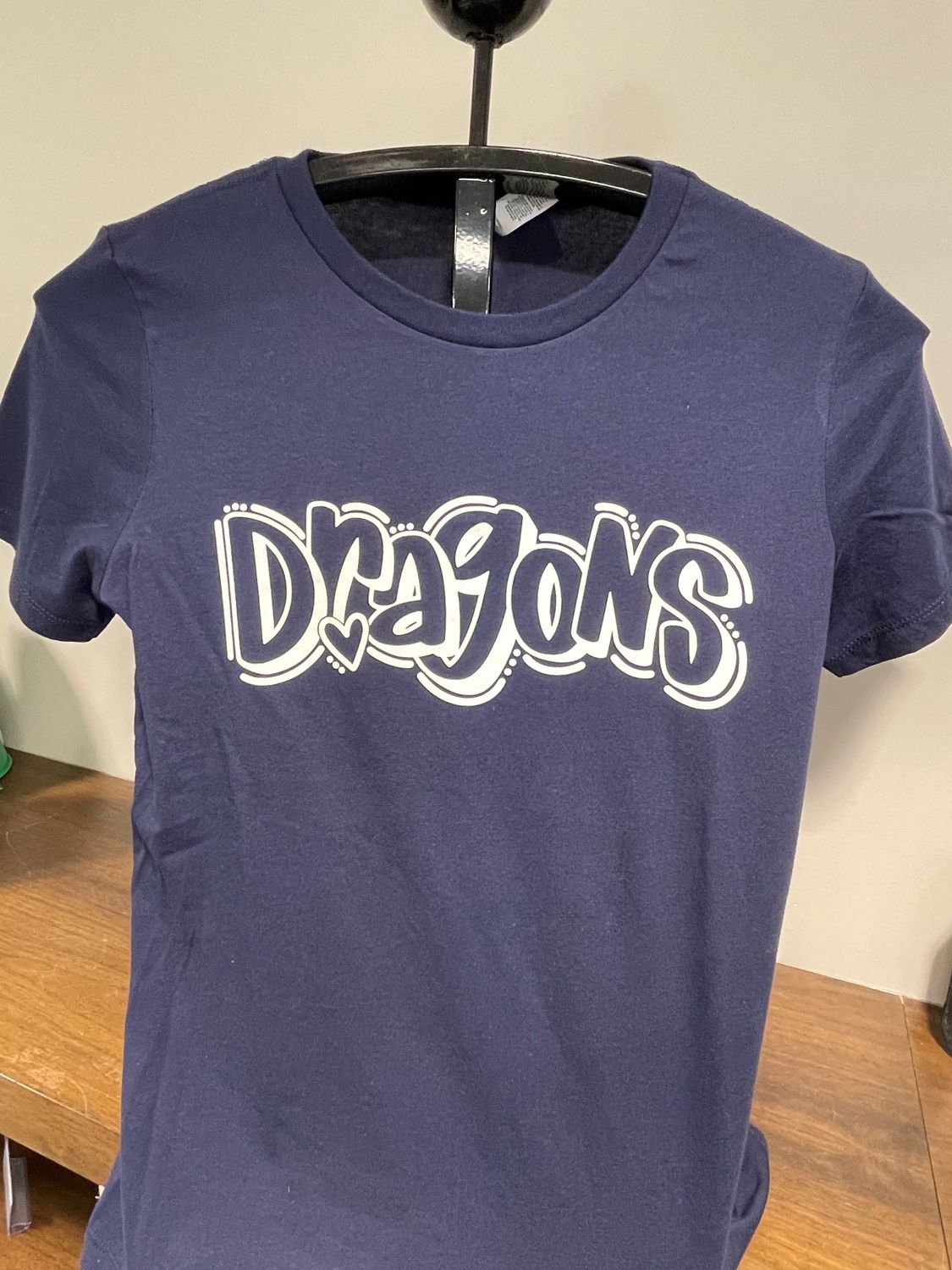 Bubble Letter Dragons Tee- ADULT