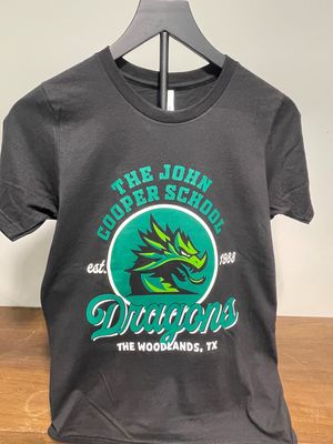 The John Cooper School Circle Dragon Tee-YOUTH