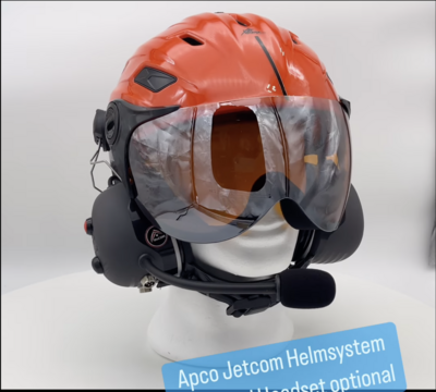 Apco Aviation Jetcom Paramotor Helm - viele Headset Optionen