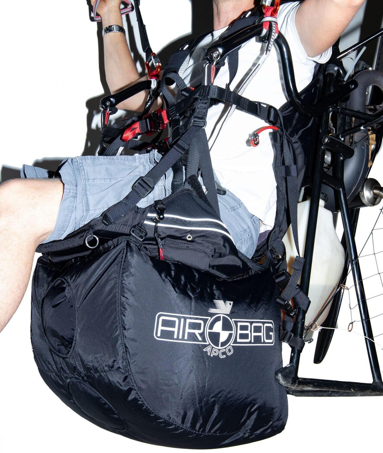 Zip on Airbag für APCO Split Leg Gurtzeug