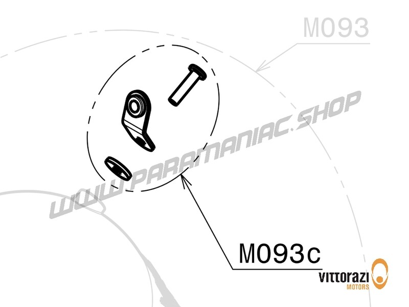 M093c - Airbox-Kit Befestigungsplatte  - Moster185 Classic