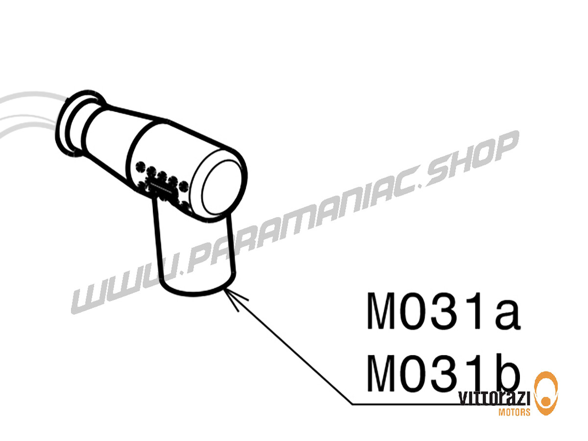 M031b - Zündkerzenstecker (IDM) ◊ - Moster185 Classic