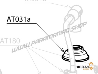 AT031a - Zündkerzenkappe Gummiflansch - Atom80