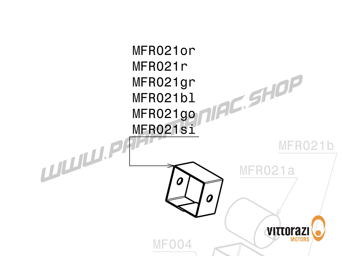 MFR021go - Sicherheitsband Ø 40mm mit gesticktem Logo (2er Set), gold - Moster185 Factory