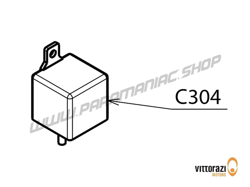  Vittorazi Cosmos 300 - C304 - Relais 200Ah 