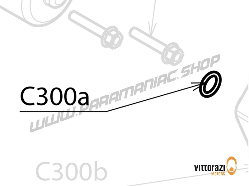  Vittorazi Cosmos 300 - C300a - O-Ring Nbr Ø 16,0 x 2,50 mm (5er-Satz) 