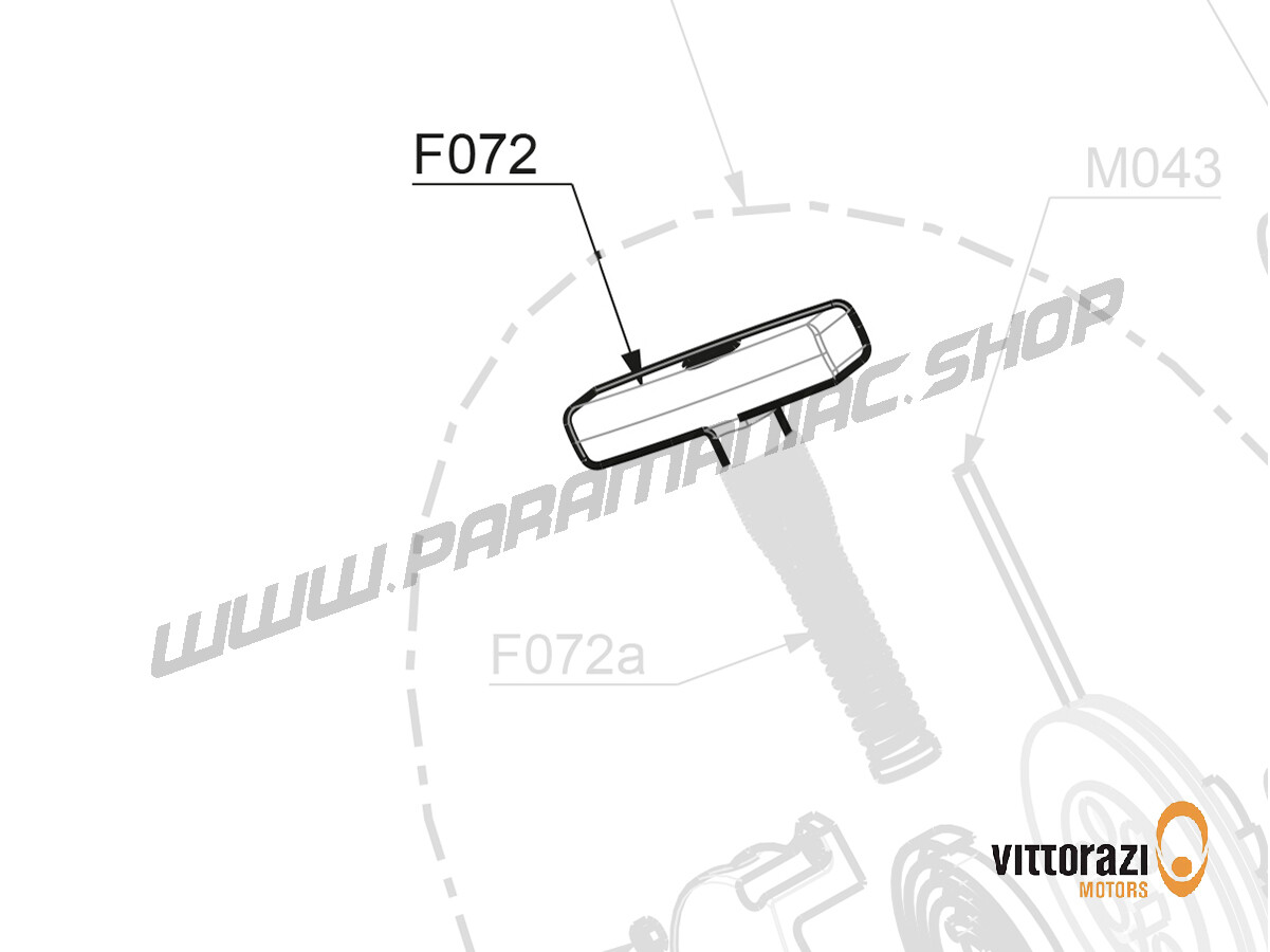 F072 - Kunststoffgriff - Fly100 Evo2